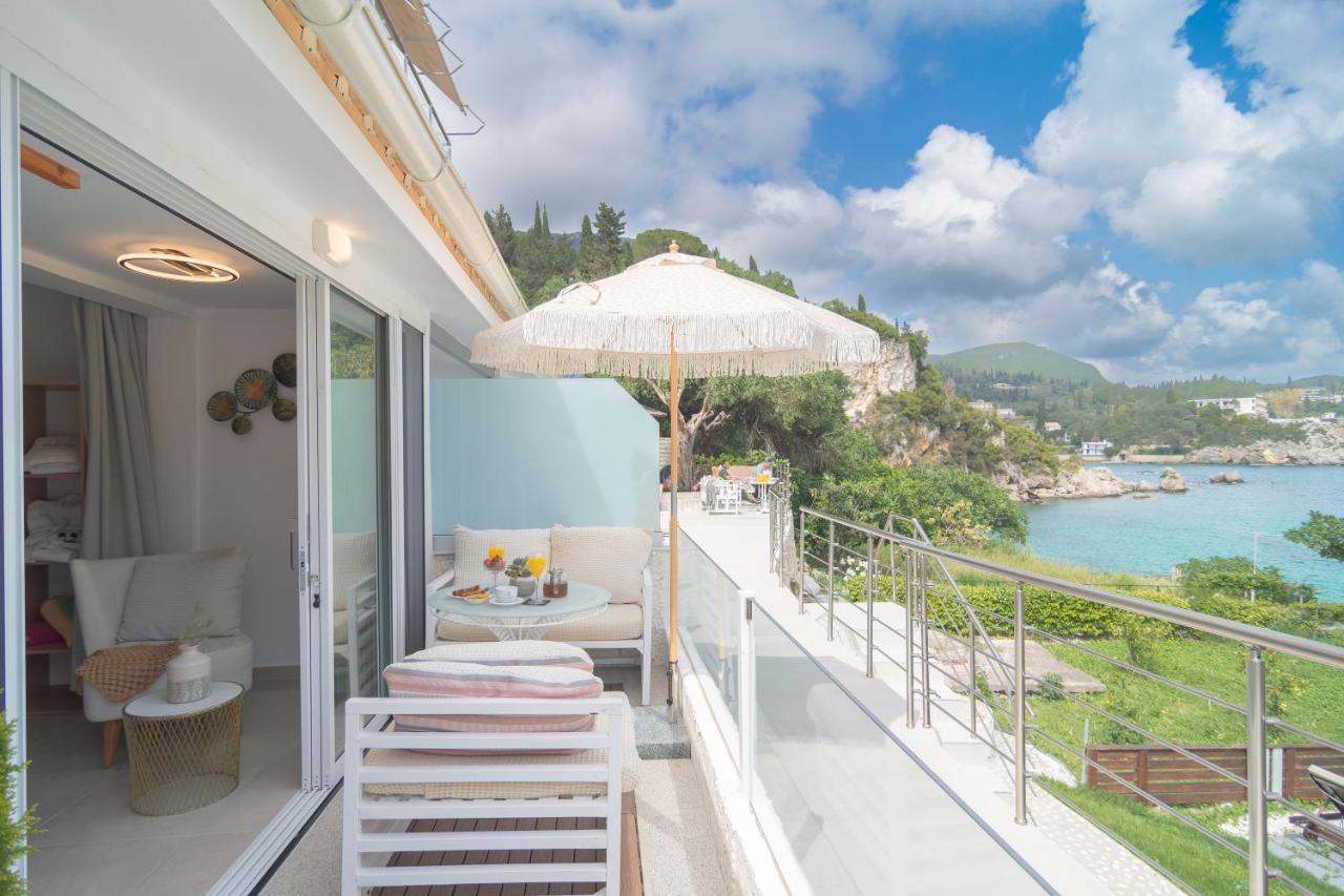 Tango Apartment On The Beach Palaiokastritsa Exterior foto
